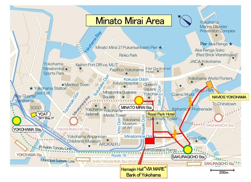 minato کے ماراا 21 نقشہ